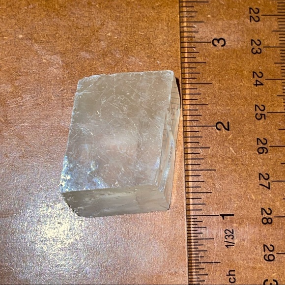 Optical Calcite raw piece B. - Picture 10 of 13
